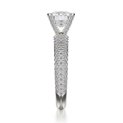 MICHAEL M Platinum Engagement Ring R710-1-5-PT