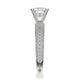 MICHAEL M Platinum Engagement Ring R710-1-5-PT