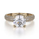 MICHAEL M 18k Yellow Gold Engagement Ring R710-1-5-18Y