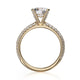 MICHAEL M 18k Yellow Gold Engagement Ring R710-1-5-18Y