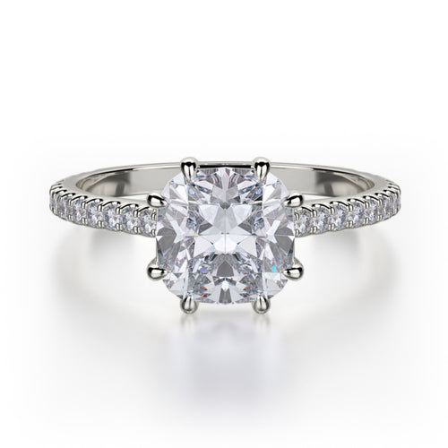 MICHAEL M Platinum Engagement Ring R712-1-5-PT