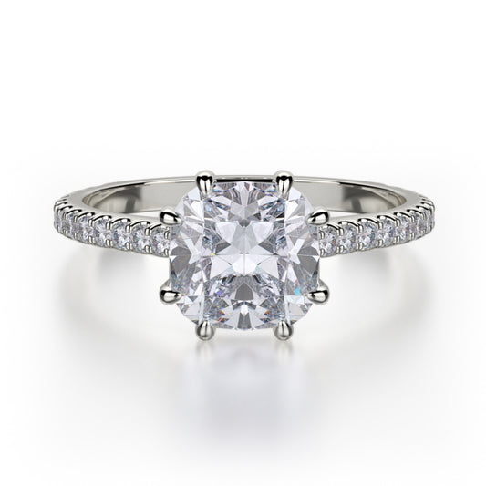 MICHAEL M Platinum Engagement Ring R712-1-5-PT