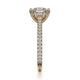 MICHAEL M 18k Yellow Gold Engagement Ring R712-1-5-18Y