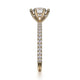 MICHAEL M 18k Yellow Gold Engagement Ring R713-1-18Y