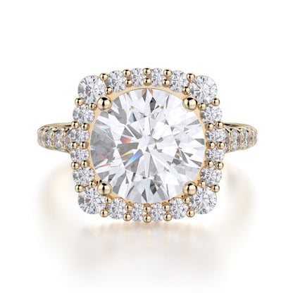 MICHAEL M 18k Yellow Gold Engagement Ring R698-2-18Y