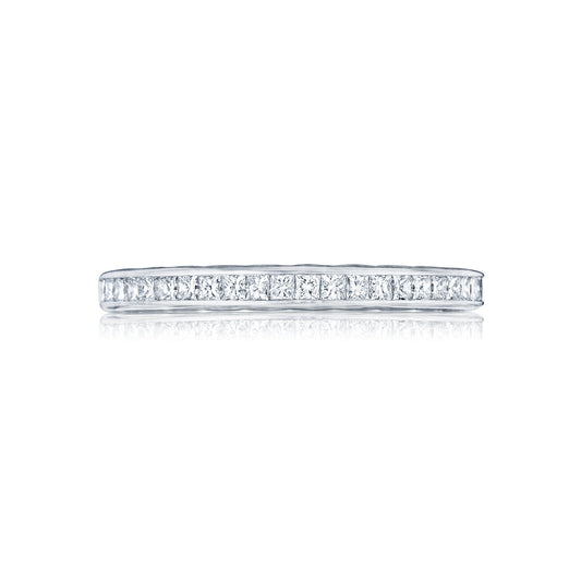 Tacori 18k White Gold Starlit Diamond Wedding Band (0.4 CTW)