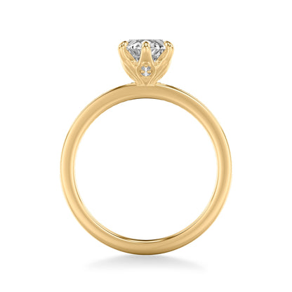 Floral Engagement Ring