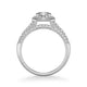 Reese Classic Round Halo Diamond Engagement Ring