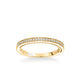 Marlow Contemporary Diamond and Rope Wedding Band