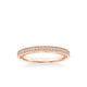 Blanche Vintage Heritage Collection Diamond and Milgrain Filigree Scrollwork Wedding Band
