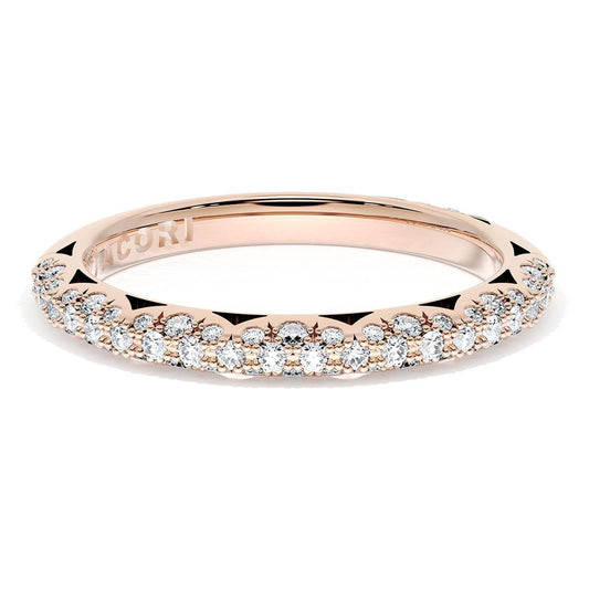 Pav������ Diamond Wedding Band, 2.4mm