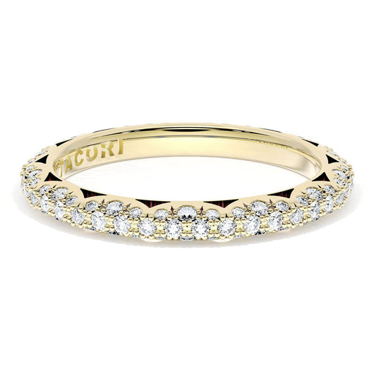 Pav������ Diamond Wedding Band, 2.4mm