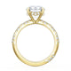 Round Bloom Engagement Ring