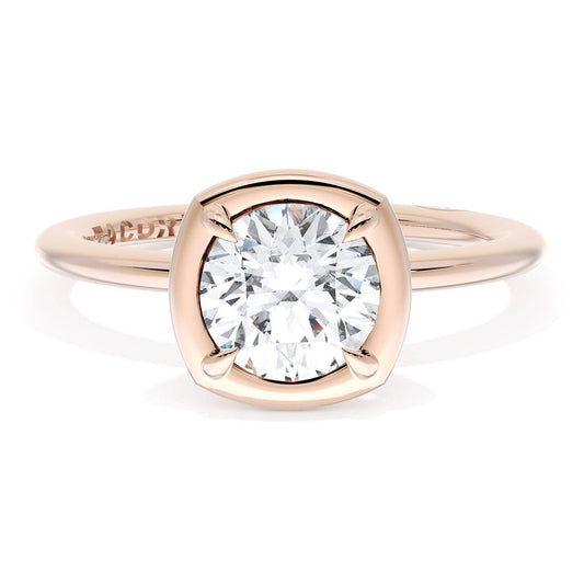 Cushion Solitaire Engagement Ring