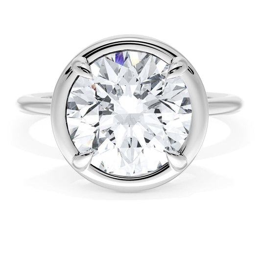 Round Solitaire Engagement Ring