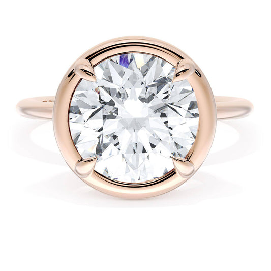 Round Solitaire Engagement Ring