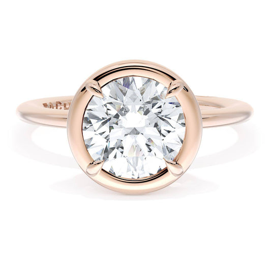 Round Solitaire Engagement Ring