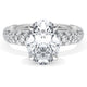 Oval Bloom Engagement Ring