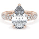 Pear Bloom Engagement Ring