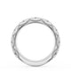 French Pav������ Diamond Wedding Band, 4mm