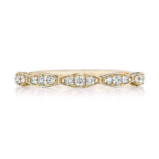 Marquise Design Wedding Band with Diamond