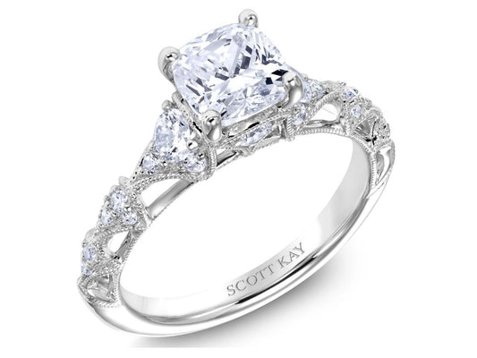 Scott Kay "Heaven's Gates" Engagement Ring