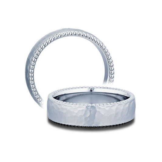 Verragio Hammered Men's Wedding Band