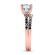 Rose Gold Three Stone Ring