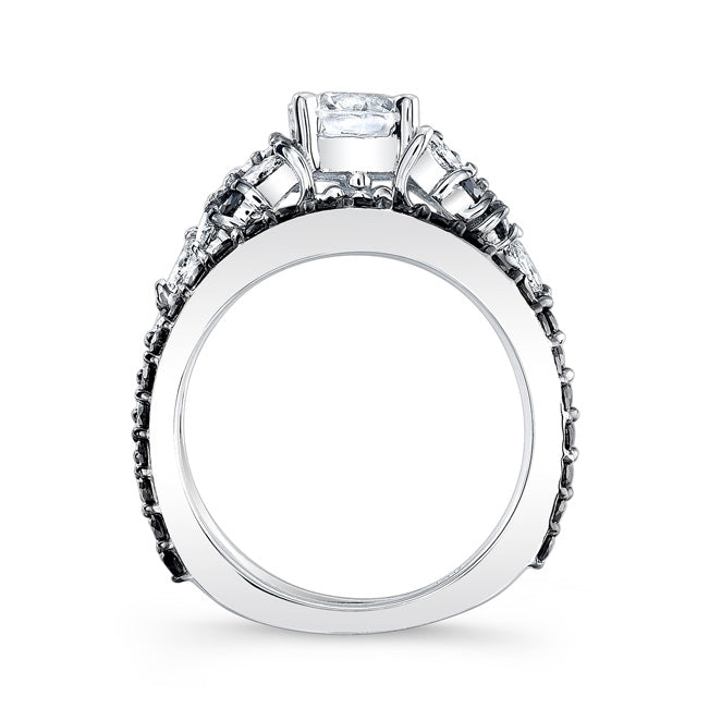 Black Diamond Bridal Set