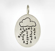 Original Framed Oval Charm