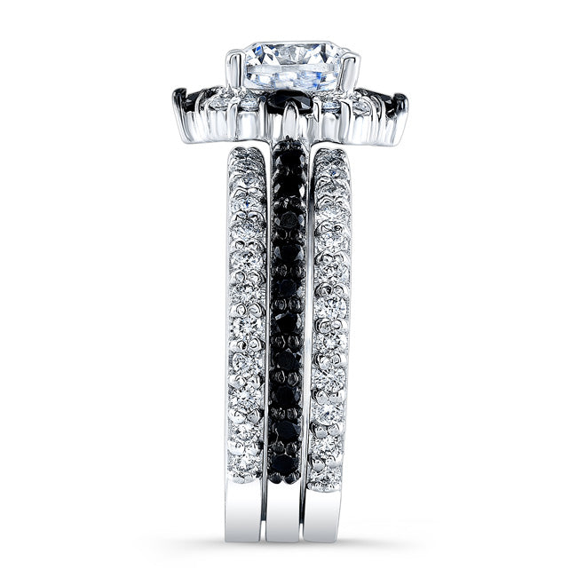 Black Diamond Bridal Set