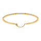 14k Yellow Gold Diamond Bangle