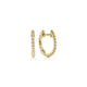 14K Yellow Gold Bujukan Huggie Earrings