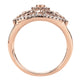 Ladies' Ring 14k Pink Gold Flirtation Fashion