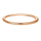 Wedding Band 14k Pink Gold Straight