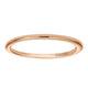 Wedding Band 14k Pink Gold Straight