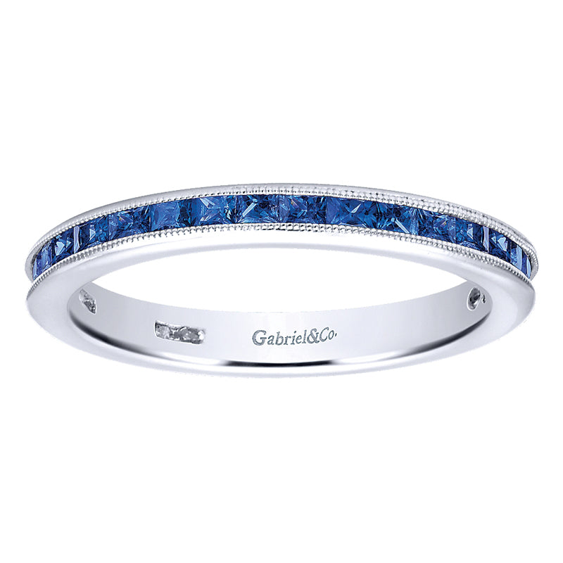 Anniversary Band 14k White Gold Stackable