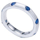 Ladies' Ring 14k White Gold Stackable