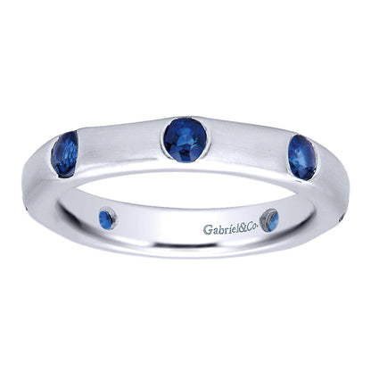Ladies' Ring 14k White Gold Stackable