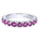 Ladies' Ring 14k White Gold Stackable