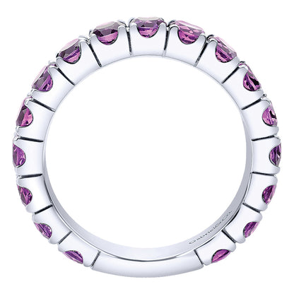 Ladies' Ring 14k White Gold Stackable