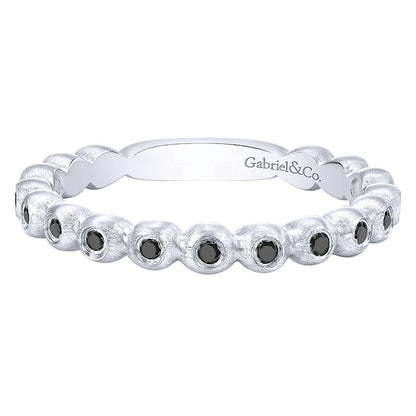 Ladies' Ring 14k White Gold Stackable Fashion
