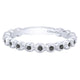 Ladies' Ring 14k White Gold Stackable Fashion