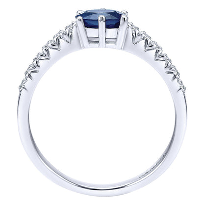 Ladies' Ring 14k White Gold Lusso Color Fashion