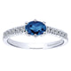 Ladies' Ring 14k White Gold Lusso Color Fashion