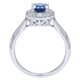 Ladies' Ring 14k White Gold Lusso Color Fashion