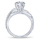 14K White Gold Diamond Bypass 14K White Gold Engagement Ring ER12336R4W44Jj