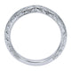 Anniversary Band 14k White Gold Diamond Curved
