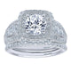 Wedding Band 14k White Gold Diamond Curved