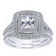 Wedding Band 14k White Gold Diamond Curved